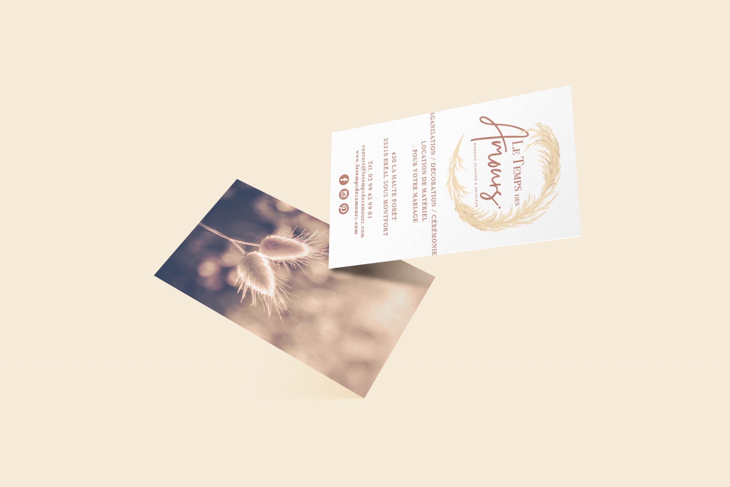 Mockup Flyer Le Temps des Amours